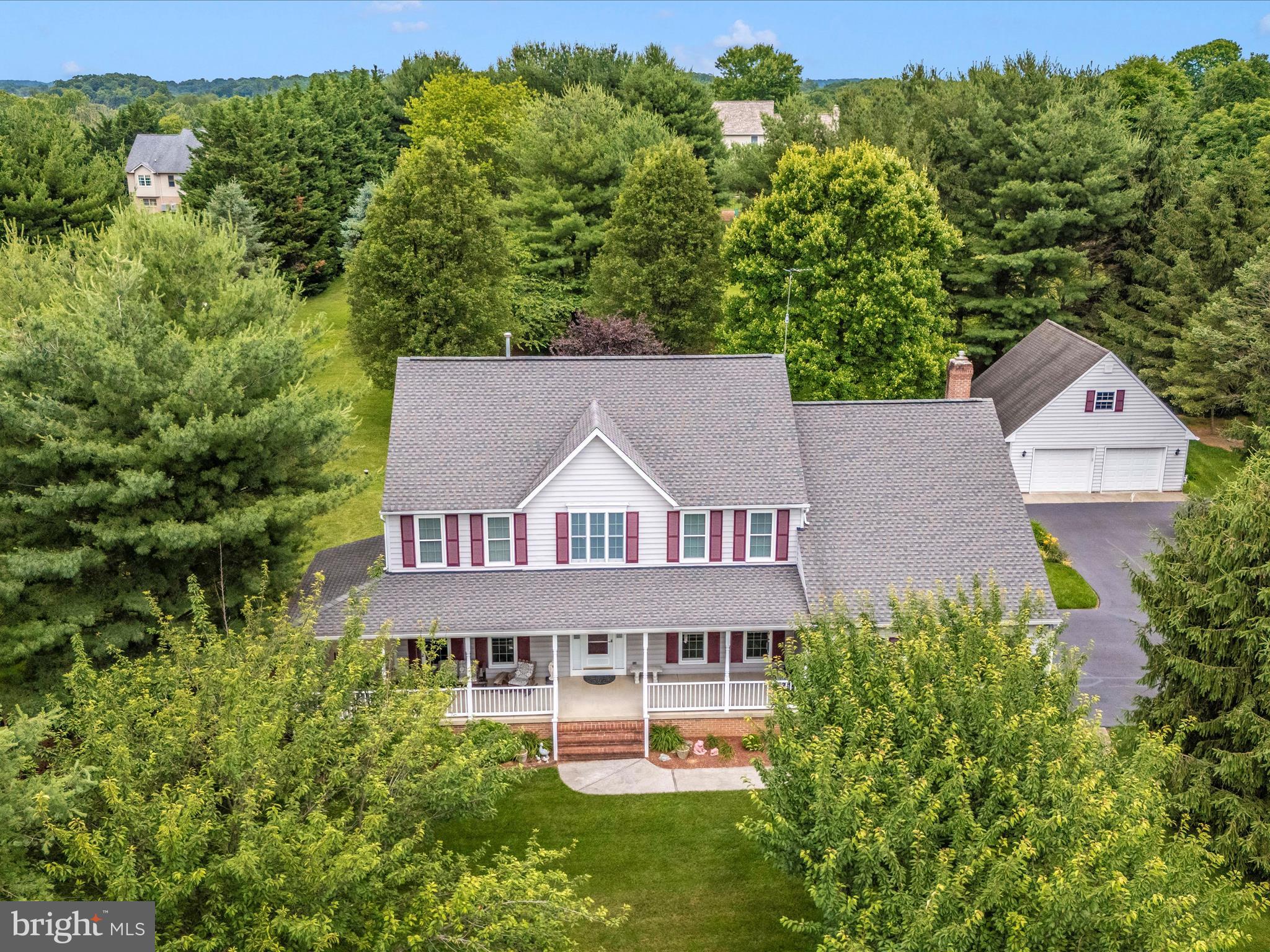 5925 Cabbage Spring Road Mount Airy, MD 21771 - Photo 2 of 66 Aerial Front