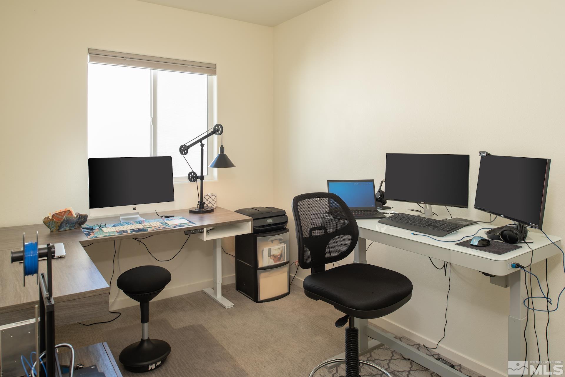 575 Logan Jacob Lane Reno, NV 89503 - Photo 19 of 31 a view of workspace with computer on desk and chair