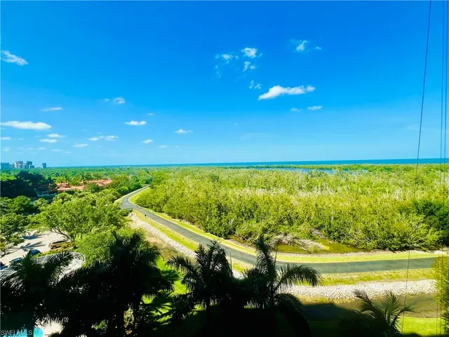 a view of an outdoor space and garden view