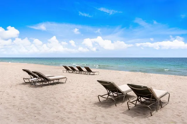 a view of a balcony with city view