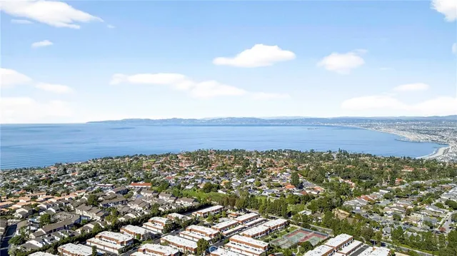 a view of city and ocean