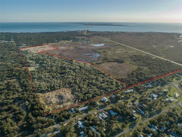 a view of beach and ocean