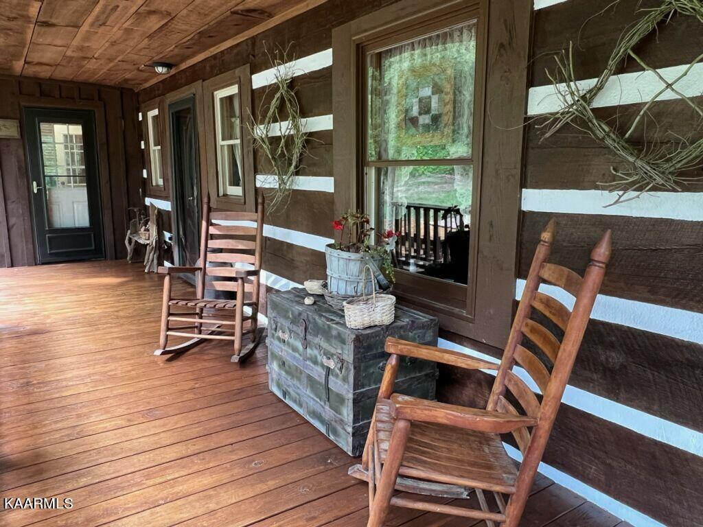 618 Coon Hollow Road Sunbright, TN 37872 - Photo 20 of 60 Main Cabin porch