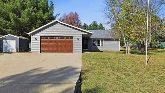 a view of outdoor space and yard