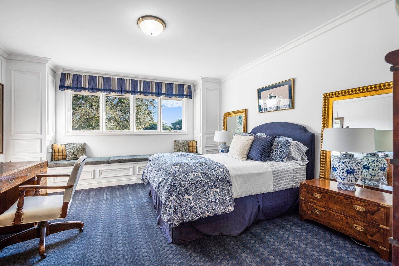 6024 Le Lac Road Boca Raton, FL 33496 - Photo 21 of 37 a bedroom with a bed and wooden floor