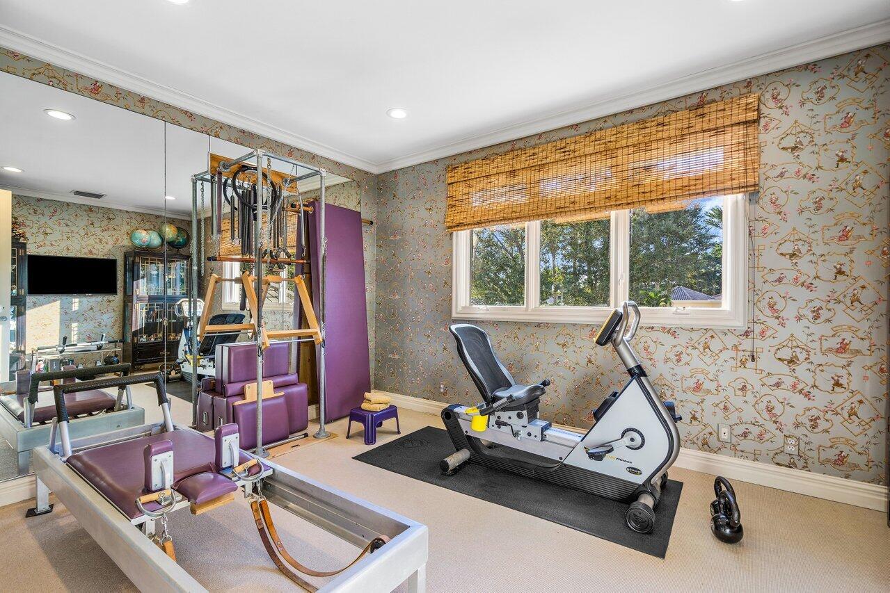 6024 Le Lac Road Boca Raton, FL 33496 - Photo 23 of 37 a room with furniture and a large window