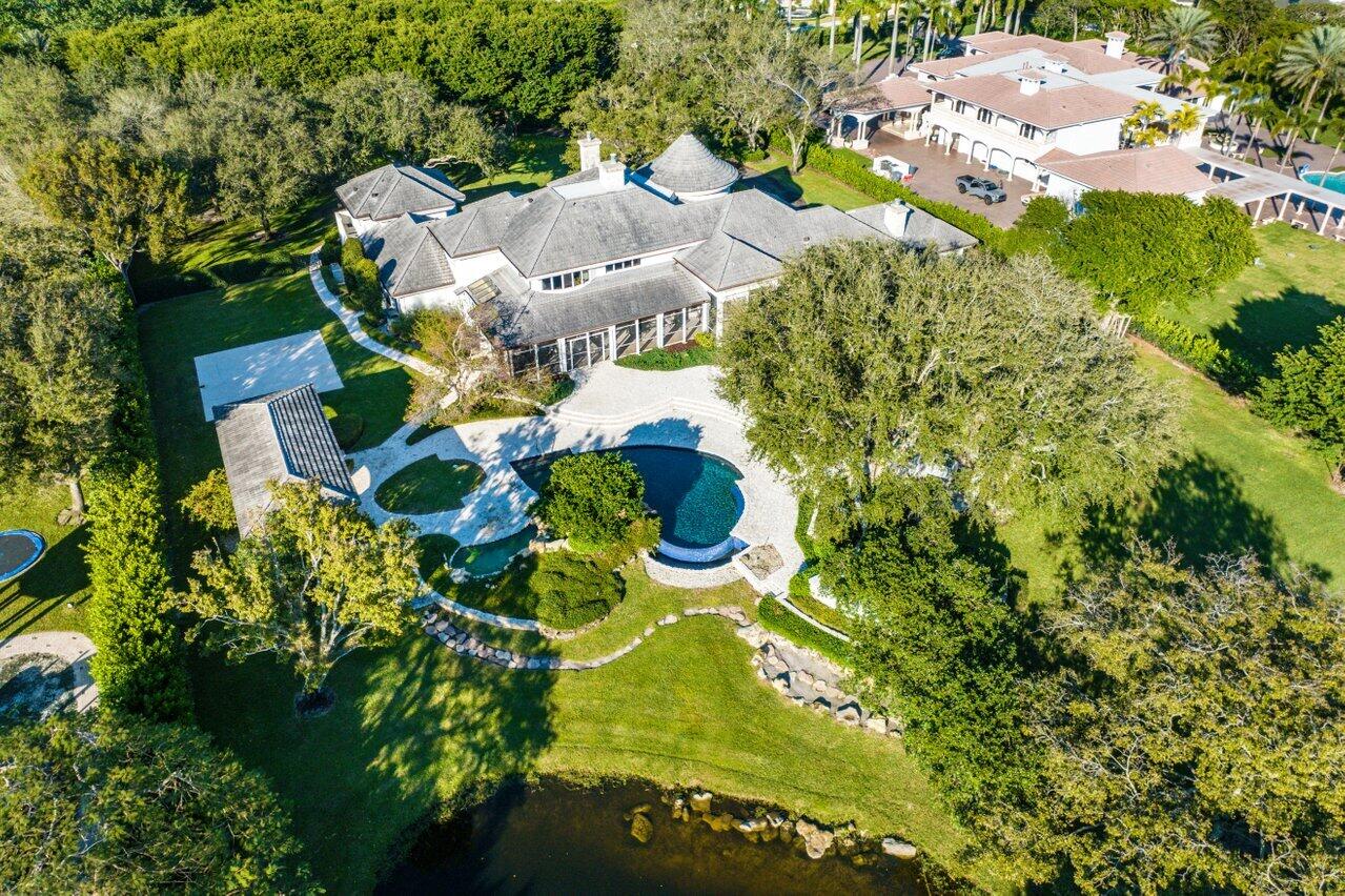 6024 Le Lac Road Boca Raton, FL 33496 - Photo 36 of 37 an aerial view of residential house with an outdoor space and seating