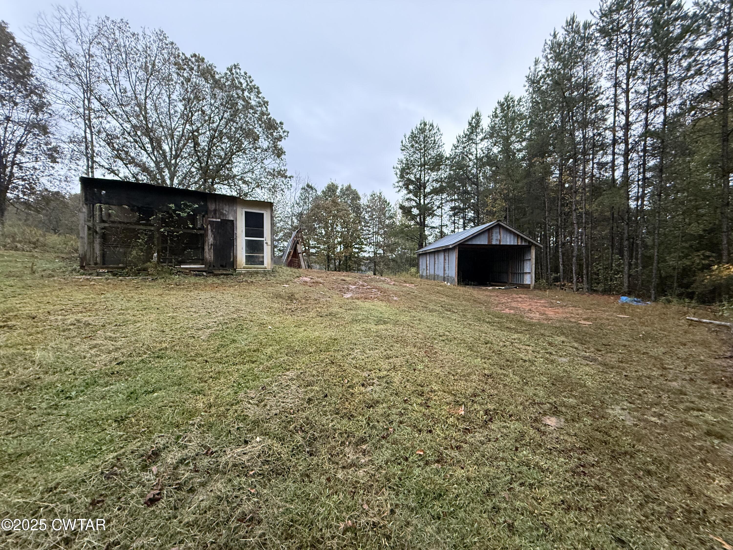 5264 Hines Gin Road Selmer, TN 38375 - Photo 14 of 19 a view of a backyard with large trees