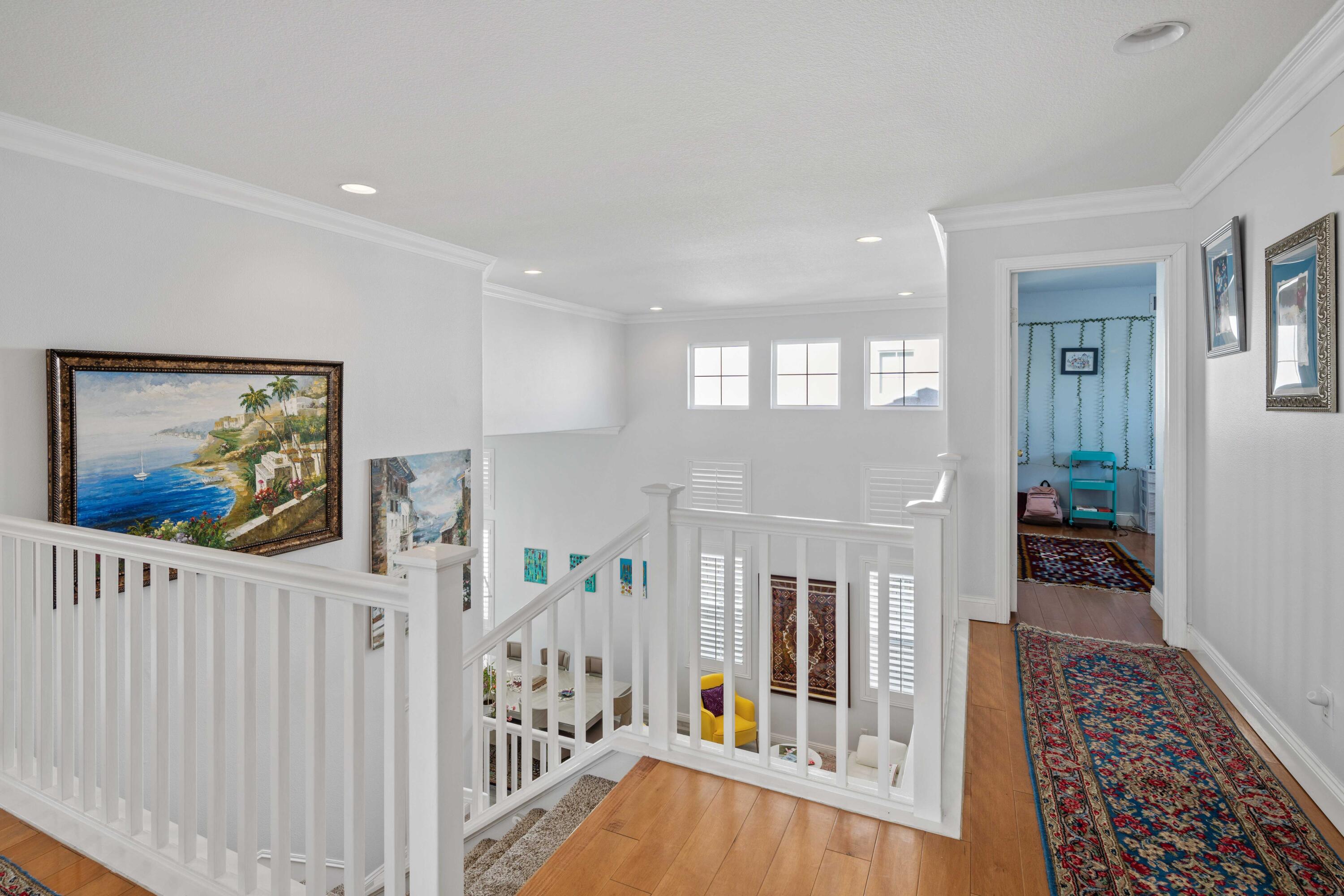 26089 Salinger Lane Stevenson Ranch, CA 91381 - Photo 26 of 47 a view of a hallway with interior of the house