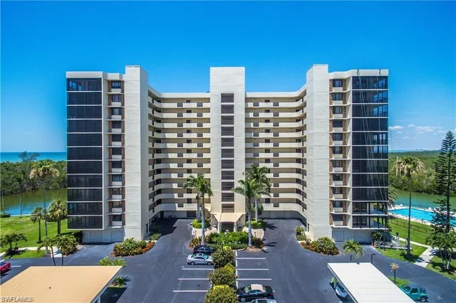 a front view of a building