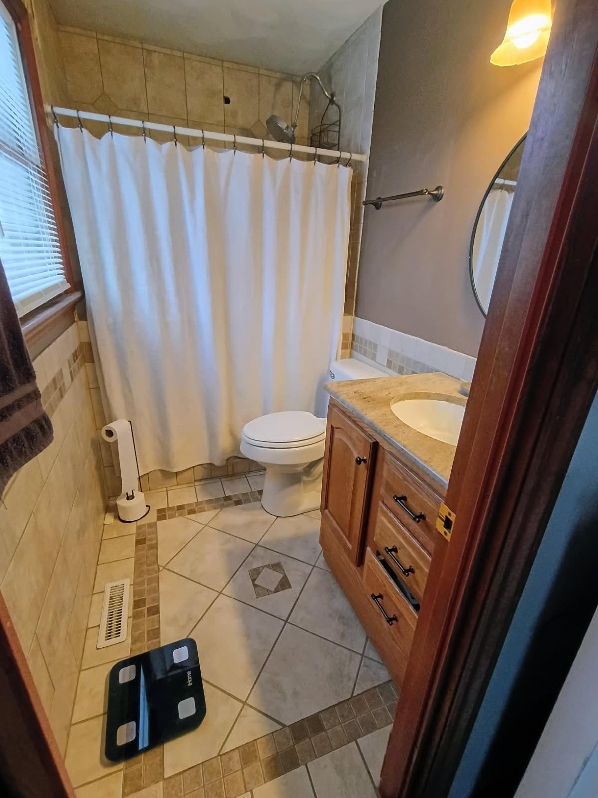 2579 Quarles Road Thaxton, VA 24174 - Photo 14 of 32 master bath tile Quarles