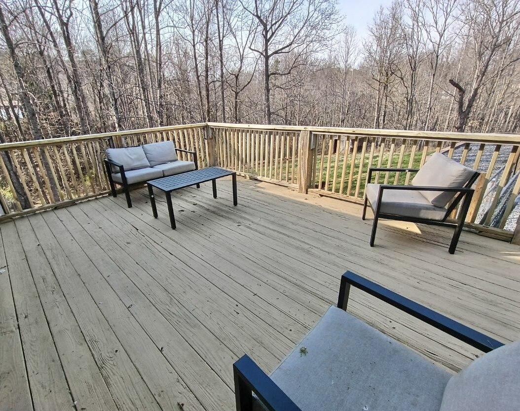 2579 Quarles Road Thaxton, VA 24174 - Photo 52 of 60 large back deck