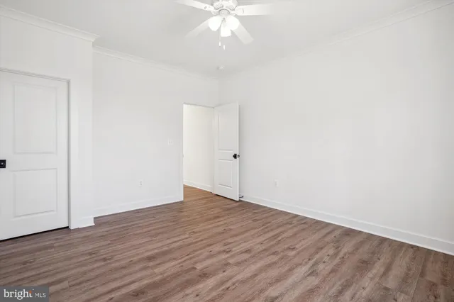 wooden floor in an empty room