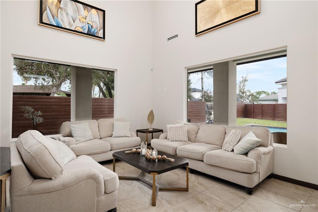 2615 South 43 Rd Lane McAllen, TX 78503 - Photo 5 of 22 a living room with furniture and a large window