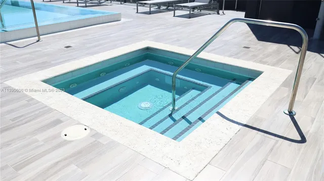 a view of a swimming pool