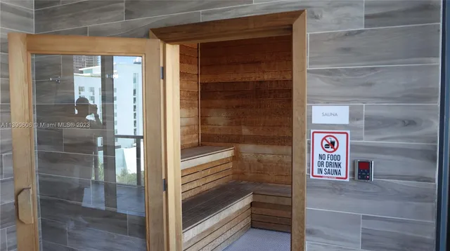 a view of water heater room