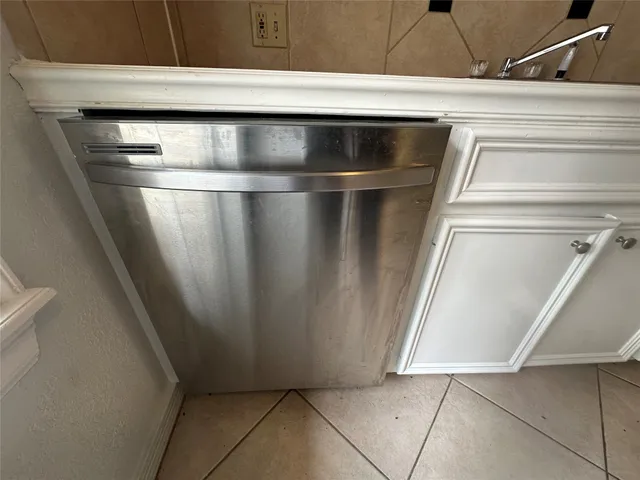 a close view of closet