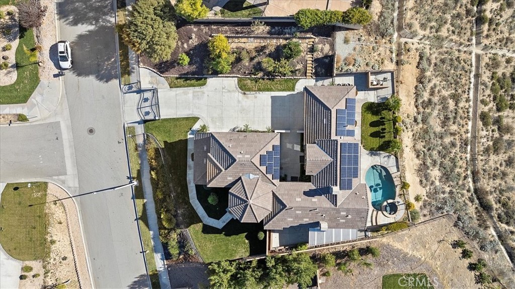 3094 Crystal Ridge Lane Colton, CA 92324 - Photo 65 of 68 an aerial view of residential houses with outdoor space