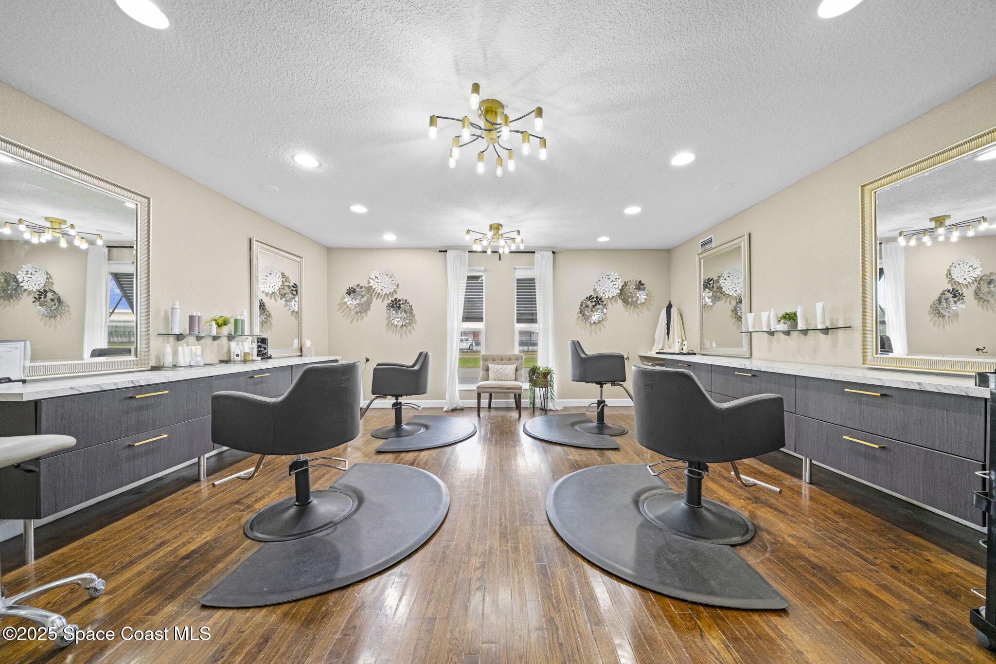 290 Parnell Street Merritt Island, FL 32953 - Photo 21 of 48 a living room with lots of furniture and view of kitchen