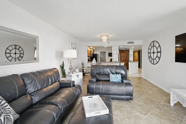 a bedroom with furniture and a bed