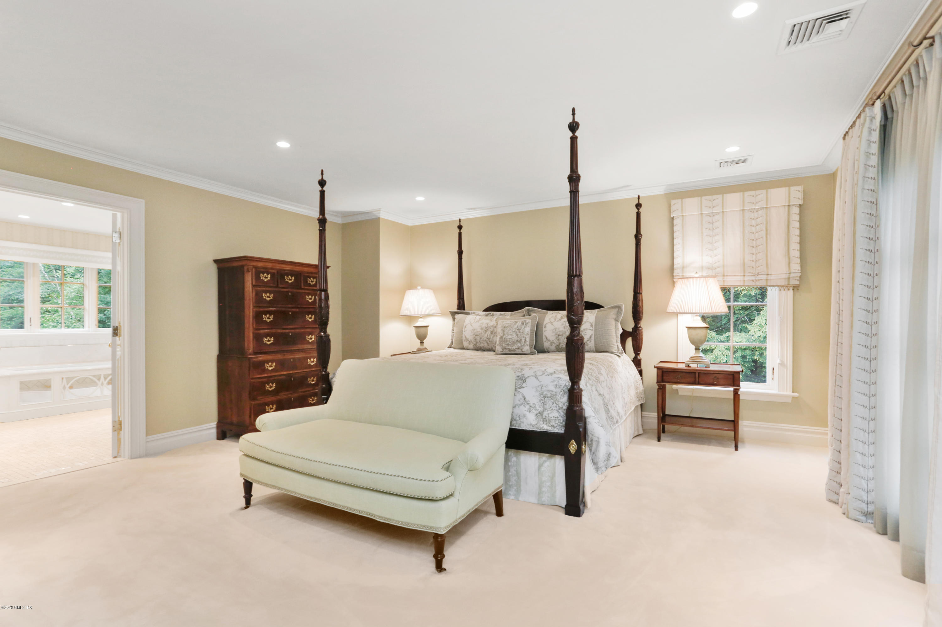65 Ridgeview Avenue Greenwich, CT 06830 - Photo 20 of 50 a living room with furniture and a large window