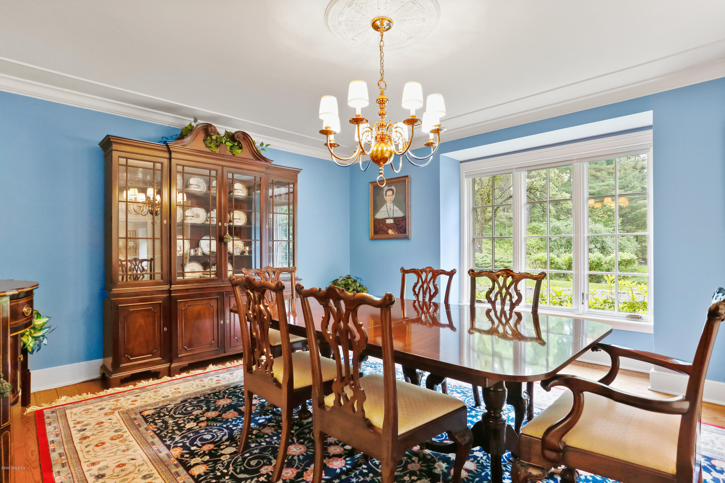65 Ridgeview Avenue Greenwich, CT 06830 - Photo 8 of 50 a view of a dining room with furniture window and outside view