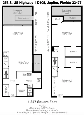 $625,000 | 353 Highway 1, Unit D105, Jupiter, FL 33477