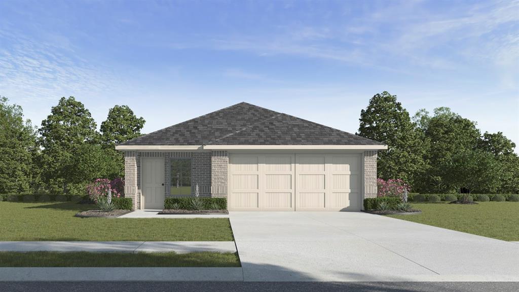 657 Glee Stem Road Lavon, TX 75166 - Photo 1 of 26 a front view of a house with a yard and garage