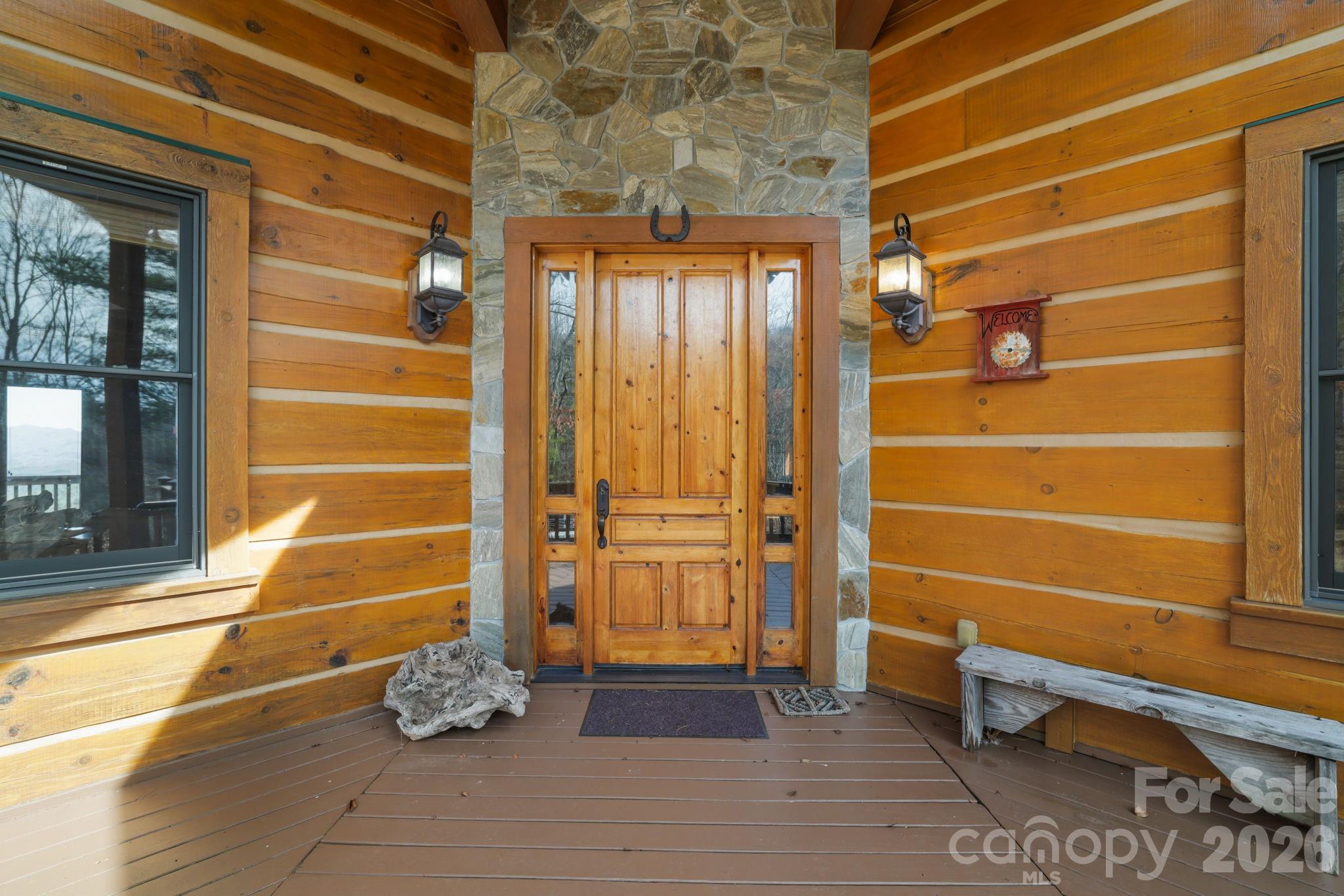 2150 Shell Stand Road Almond, NC 28702 - Photo 3 of 42 a view of a door of the house