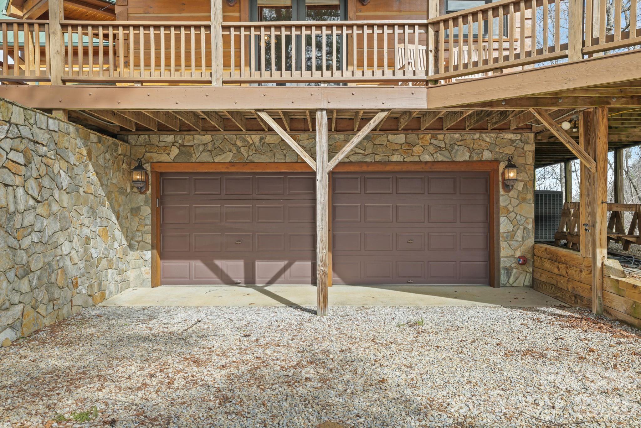 2150 Shell Stand Road Almond, NC 28702 - Photo 39 of 42 a view of a house with a wooden deck
