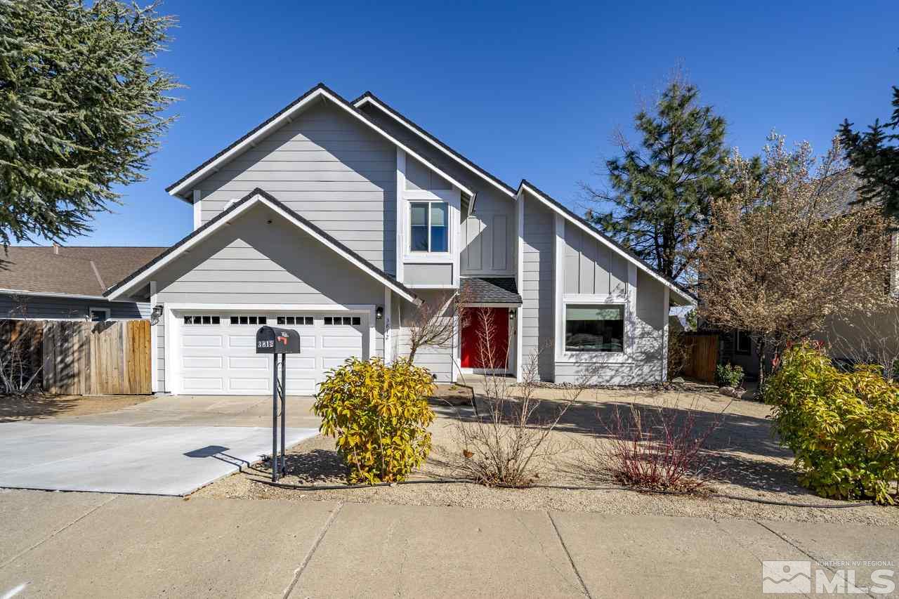 3812 Bexley Square Reno, NV 89503 - Photo 1 of 16 a front view of a house with a yard