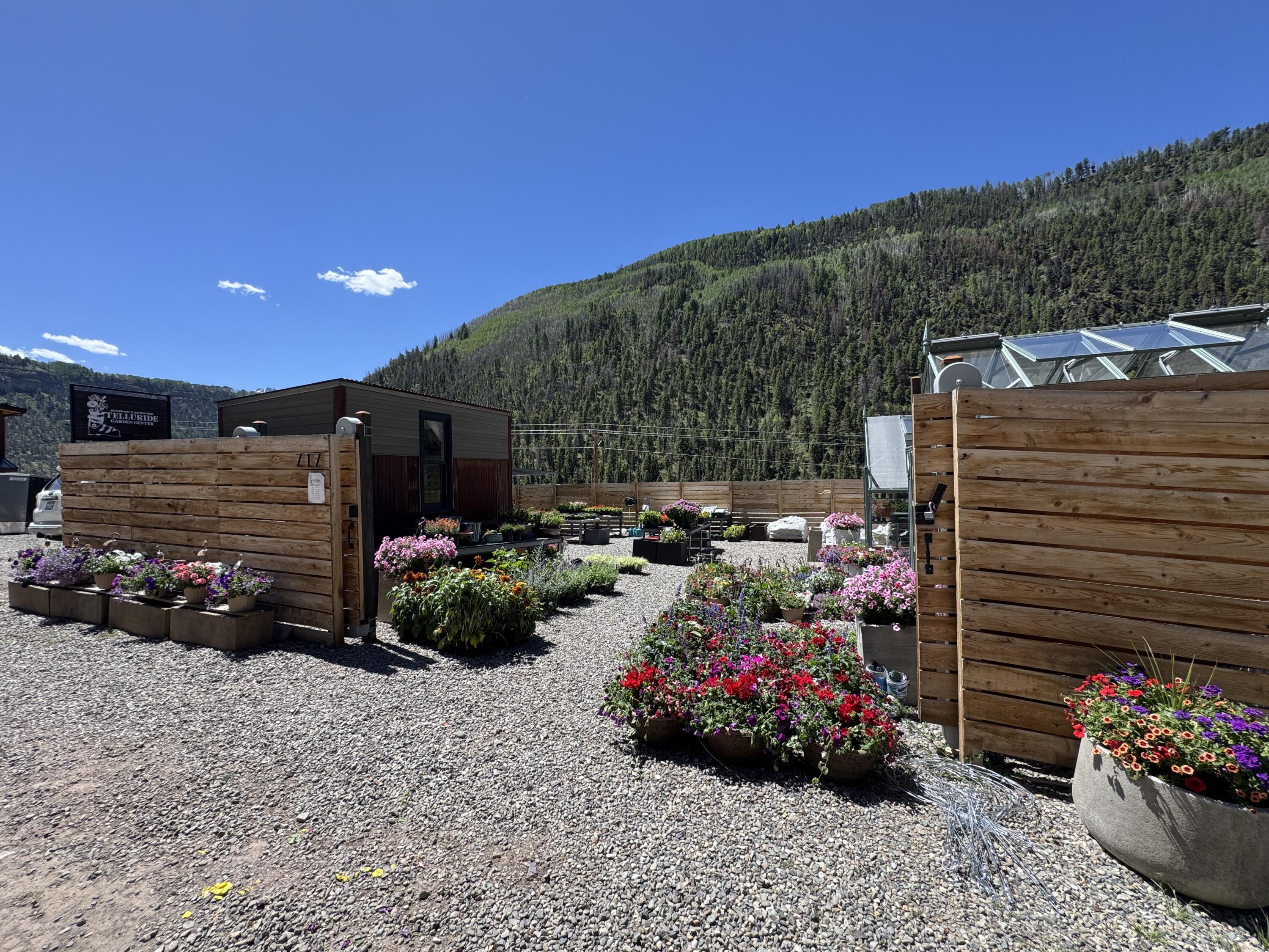 717 South South Park Road Telluride, CO 81435 - Photo 12 of 27 a view of a garage with cars