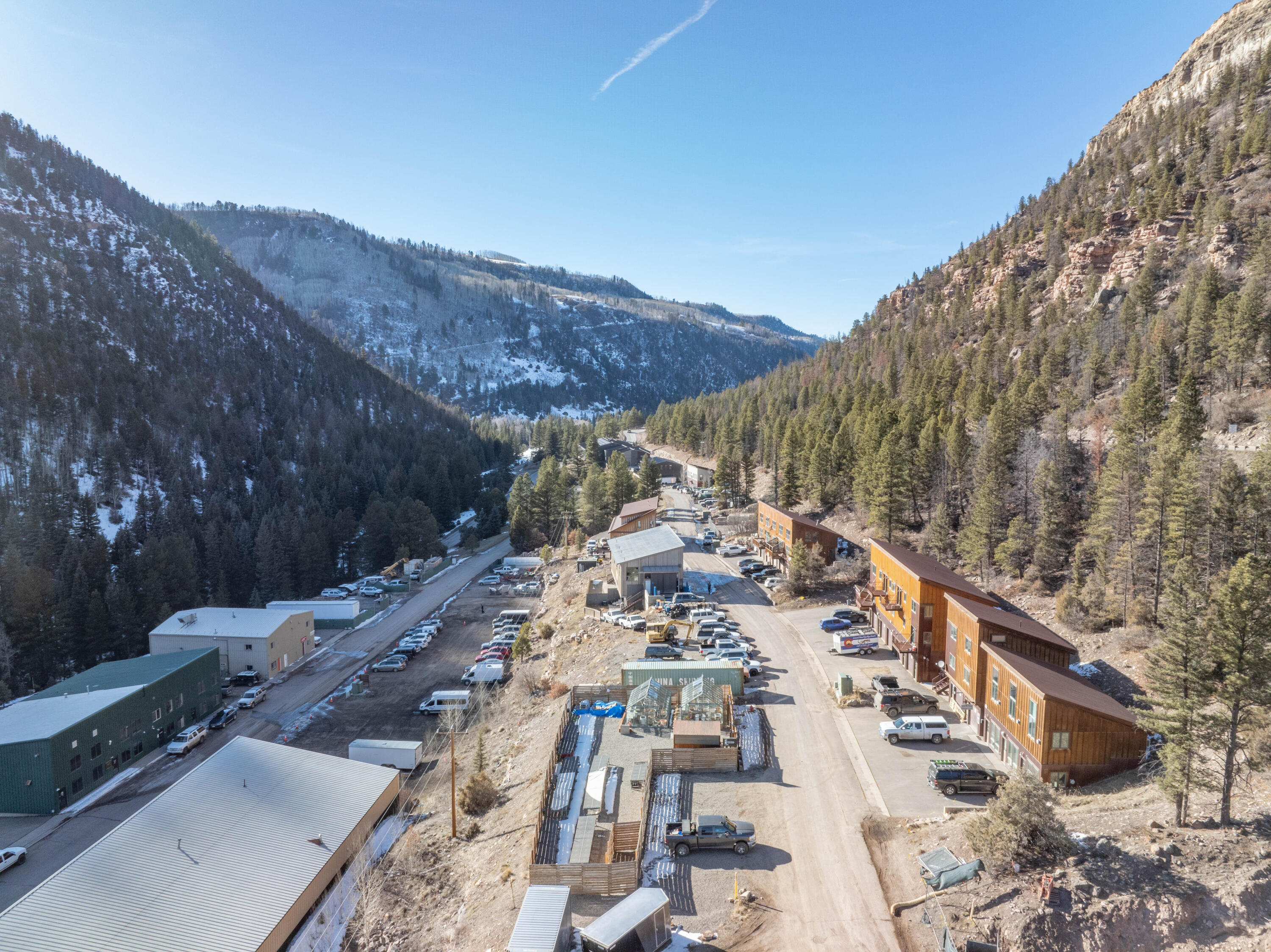 717 South South Park Road Telluride, CO 81435 - Photo 23 of 27 a view of a houses with a yard