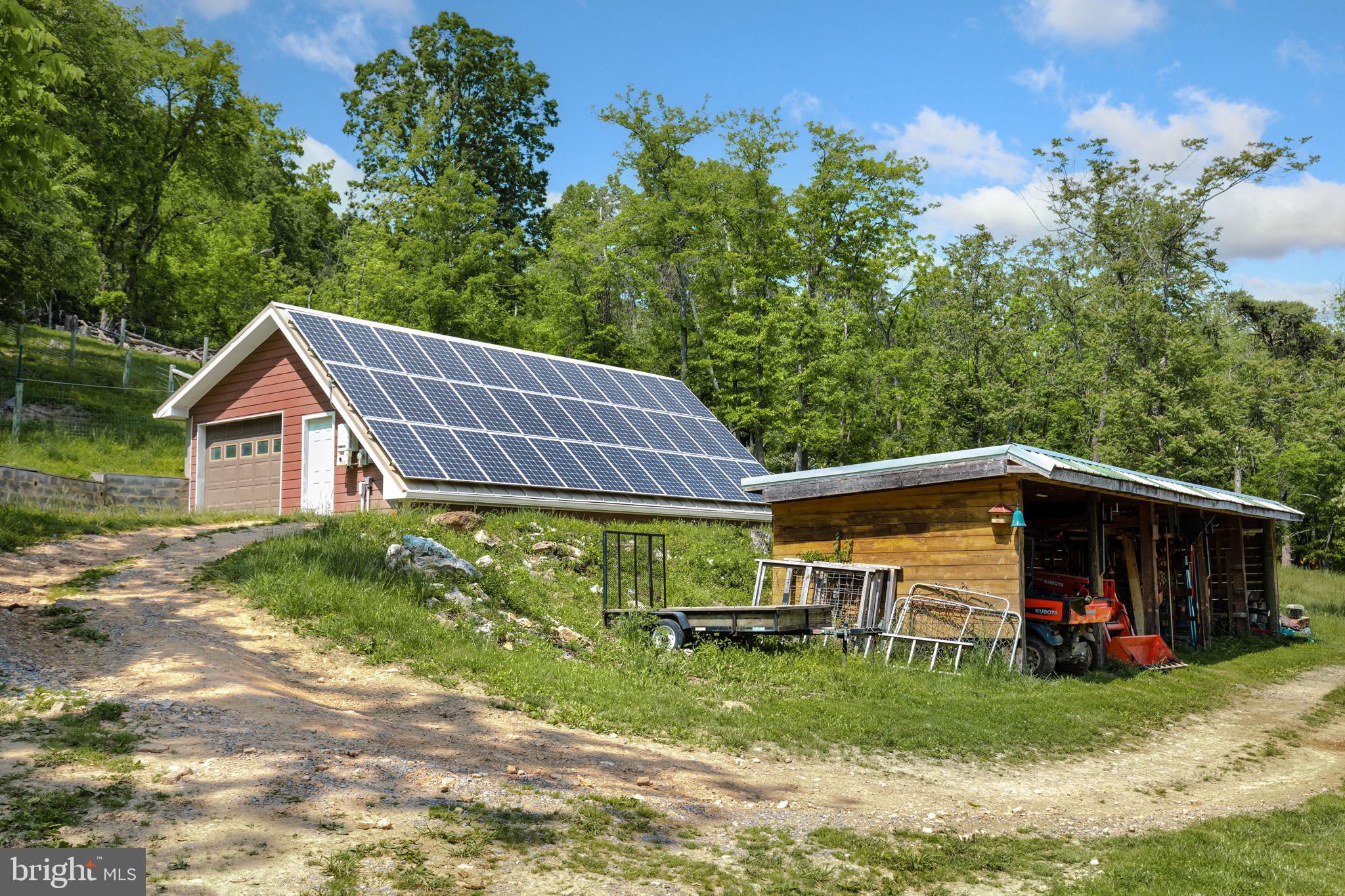 Frog Hollow Rd Frog Hollow Road Winchester, VA 22603 - Photo 42 of 49 MACHINE SHED & BARN WORKSHOP WITH SOLAR PANELS
