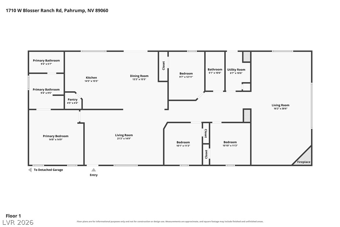 1710 West Blosser Ranch Road Pahrump, NV 89060 - Photo 34 of 40