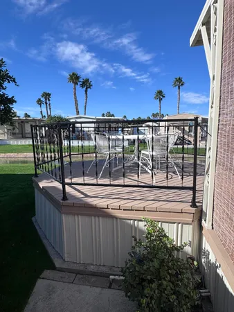 a view of a house with a roof deck
