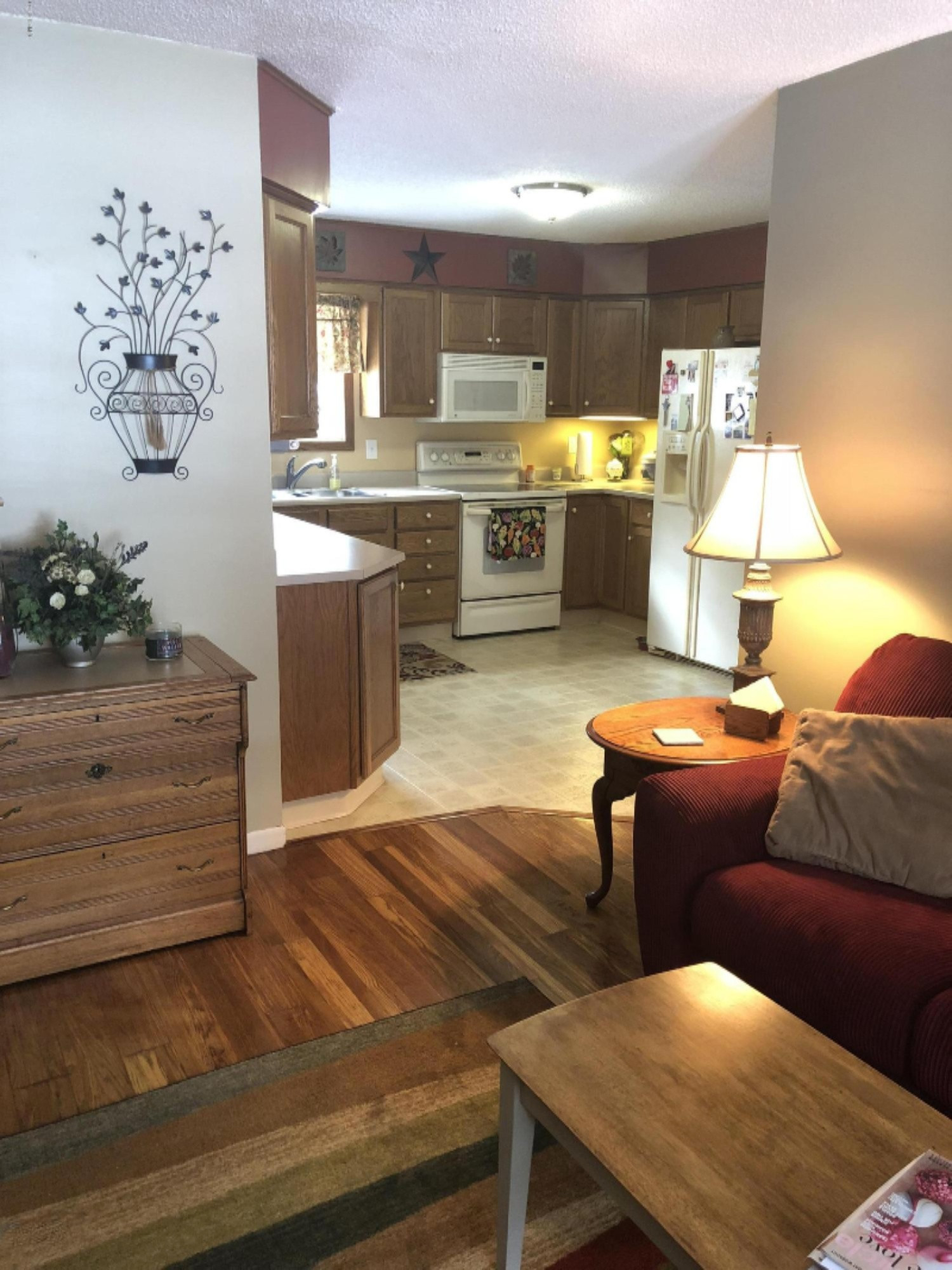 1349 Ivanhoe Road Ludington, MI 49431 - Photo 11 of 57 Family Room Into Kitchen