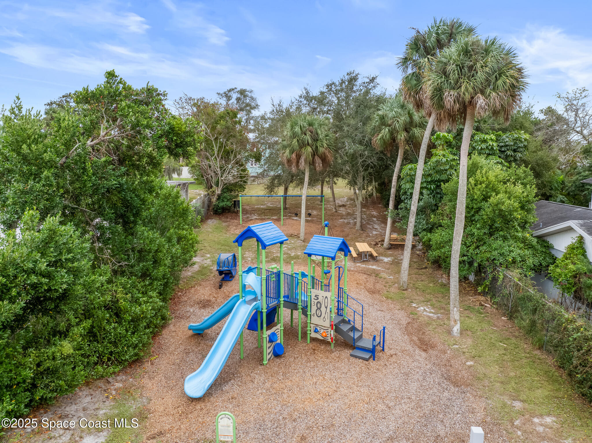 233 Broadview Drive Cocoa, FL 32922 - Photo 35 of 44 a view of a park with slides