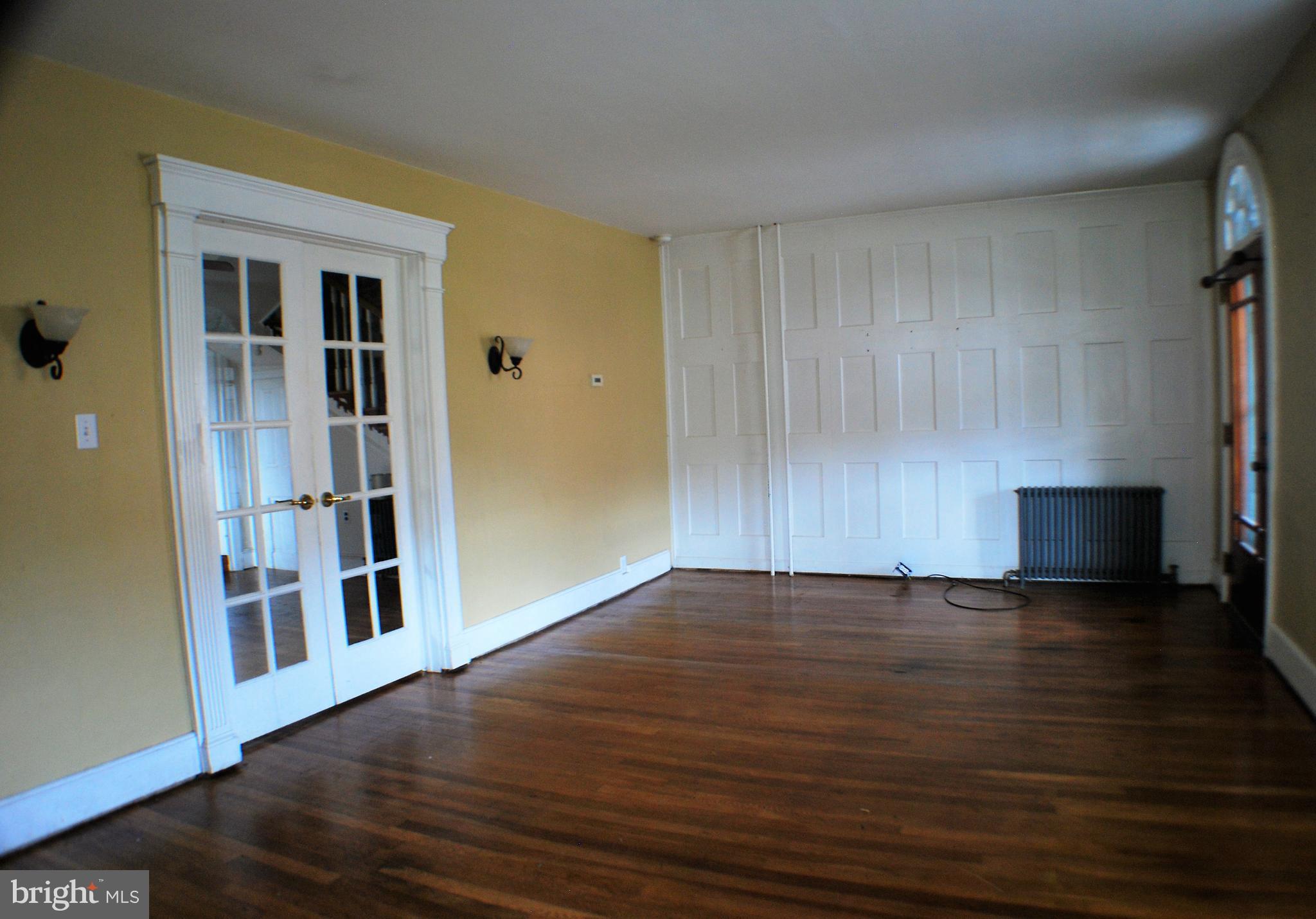 3199 Main Street Green Lane, PA 18054 - Photo 4 of 21 Living room with french doors to Kitchen
