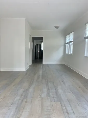 a view of empty room