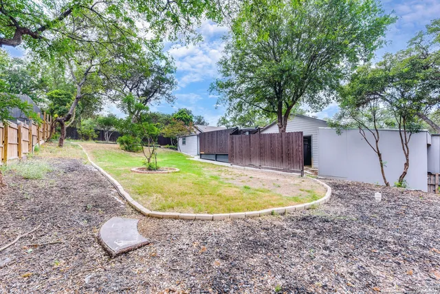 a view of outdoor space and yard