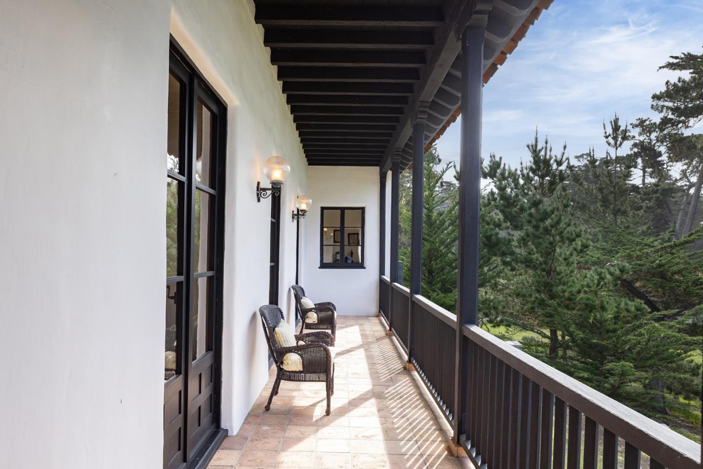 3269 Cabrillo Road Pebble Beach, CA 93953 - Photo 18 of 44 a view of balcony with furniture