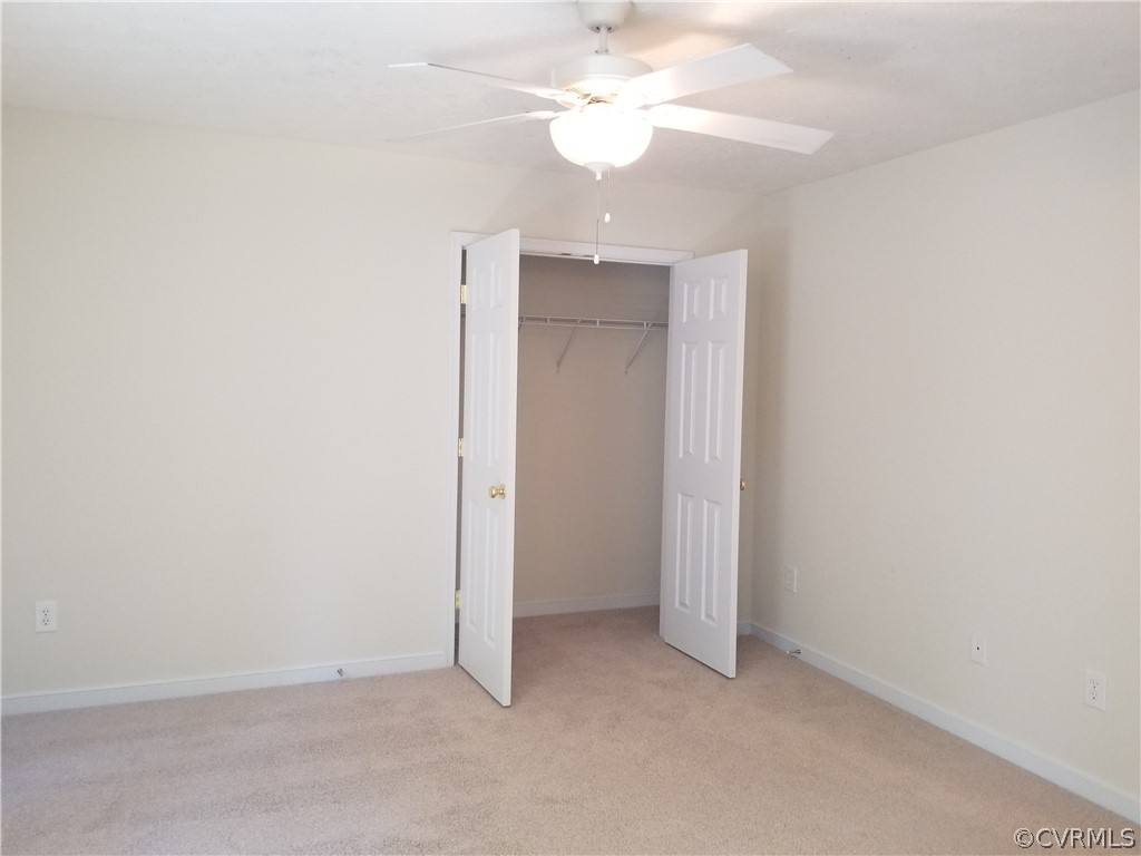 4629 Raspberry Patch Lane Henrico, VA 23231 - Photo 12 of 18 Primary bedroom with 2 closets, new paint, new car