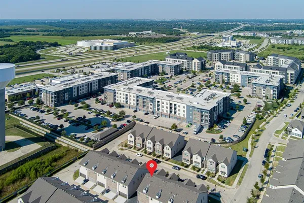 aerial view of a city