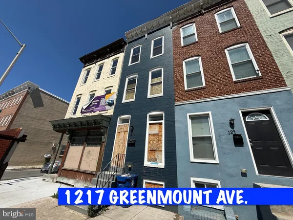 $139,900 | 1217 Greenmount Avenue, Baltimore, MD 21202