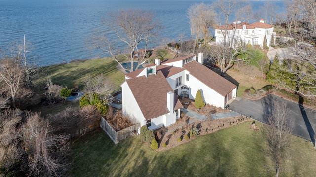 Bird's eye view featuring water view of Long Island Sound.