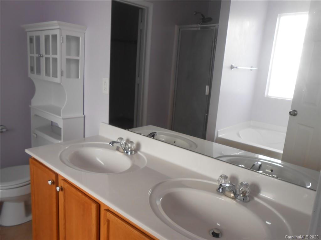 11605 Downy Birch Road Charlotte, NC 28227 - Photo 19 of 21 a bathroom with a sink and a mirror