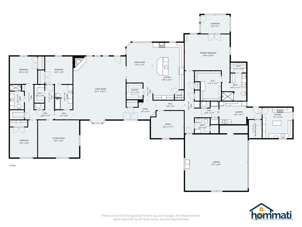 4517 Old Sherman Road Whitesboro, TX 76273 - Photo 40 of 40 a picture of a floor plan