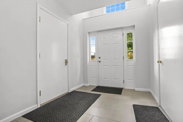 a view of a bathroom with a shower