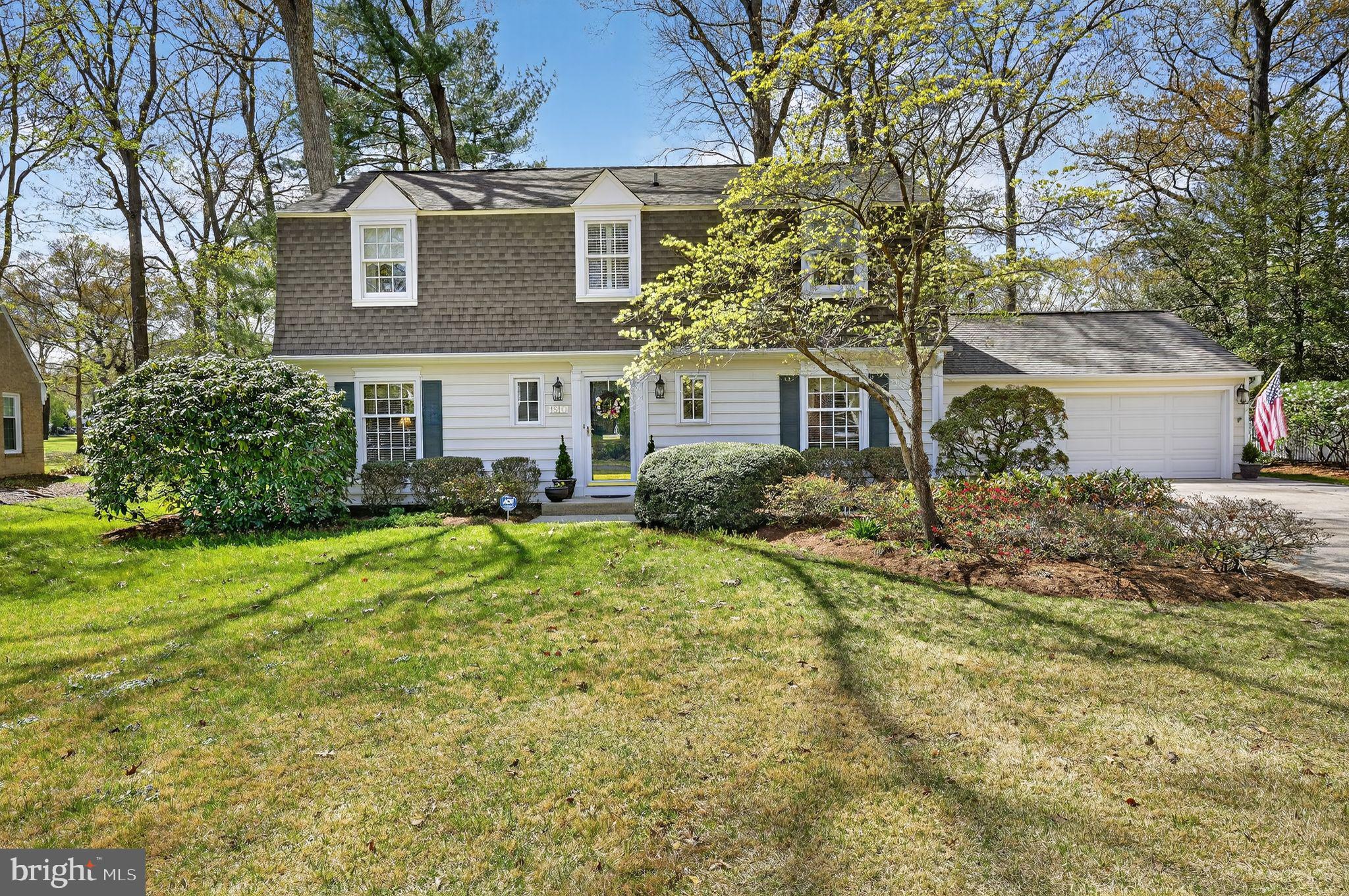 1510 Eton Way Crofton, MD 21114 - Photo 2 of 51 front view of a house with a yard
